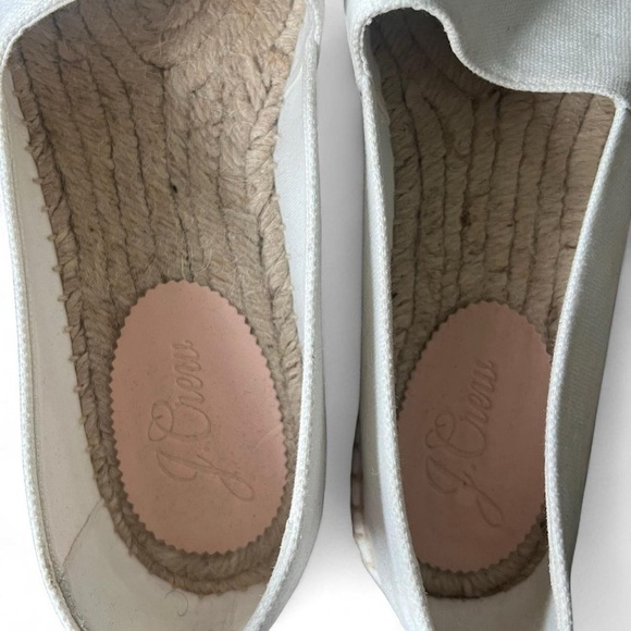 J. Crew Black and Cream Espadrille Shoes - Picture 2 of 4